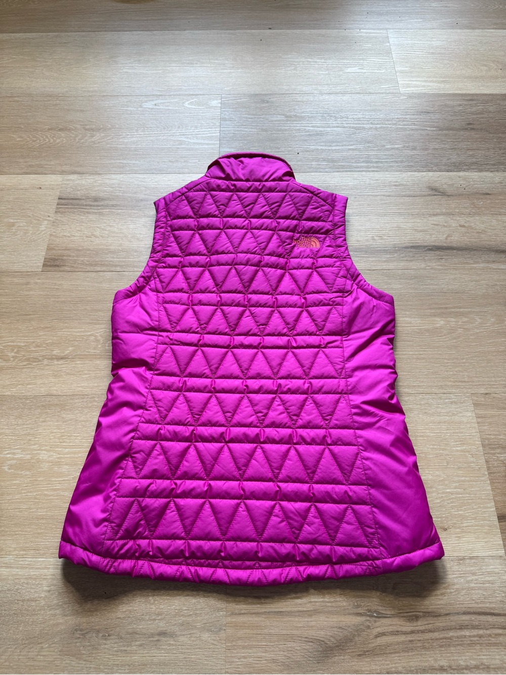 The North Face Pink Quilted Insulated Vest - Picture 11 of 11